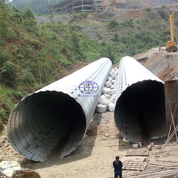 supply galvanized steel culvert pipe to Tanzania