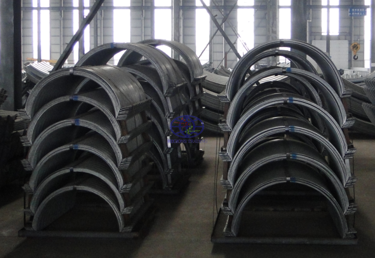 hot galvanzied corrugated steel culvert  to Uganda