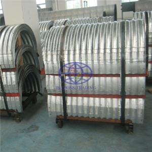 corrugated nestable galvanized culvert