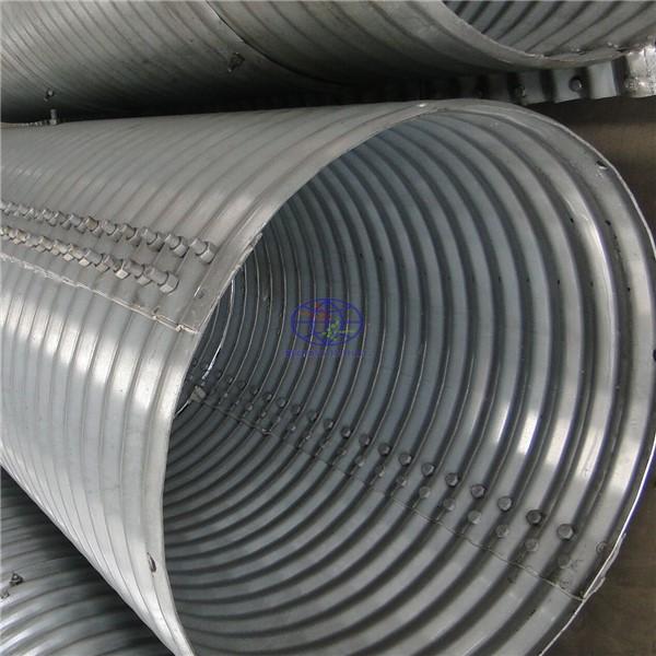 Armco corrugated steel culvert pipe and metal culvert to Zambia