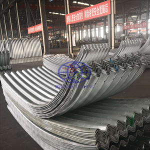 supply corrugated steel culvert pipe assembled by structural plate