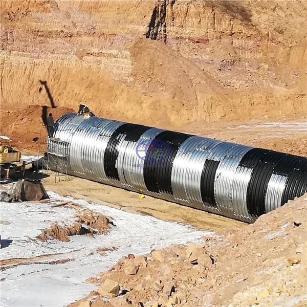 produce the corrugated steel culvert pipe according to AASHTO M36