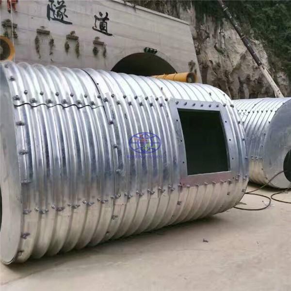 corrugated steel pipe for shelter