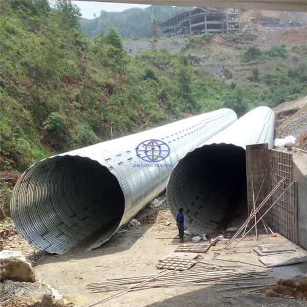 export galvanized culvert pipe to South Sudan
